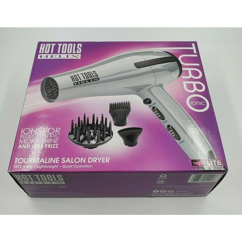 Hot Tools Helix Turbo Ionic Tourmaline Salon Dryer